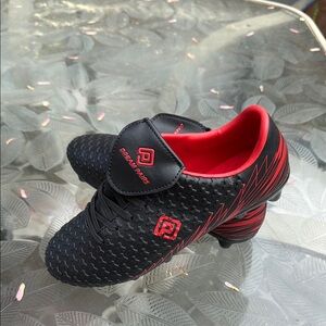 Dream Pairs Men's Black and Red Athletic Shoes 6.5